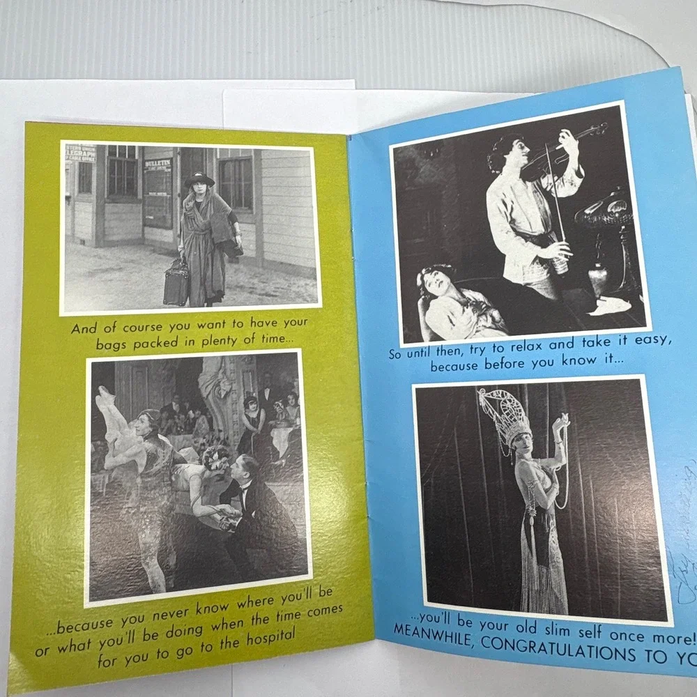 Vintage 1971 American Greetings So You're Going to Be a‎ Mother Card Signed